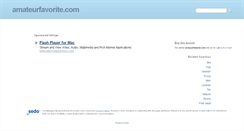 Desktop Screenshot of amateurfavorite.com
